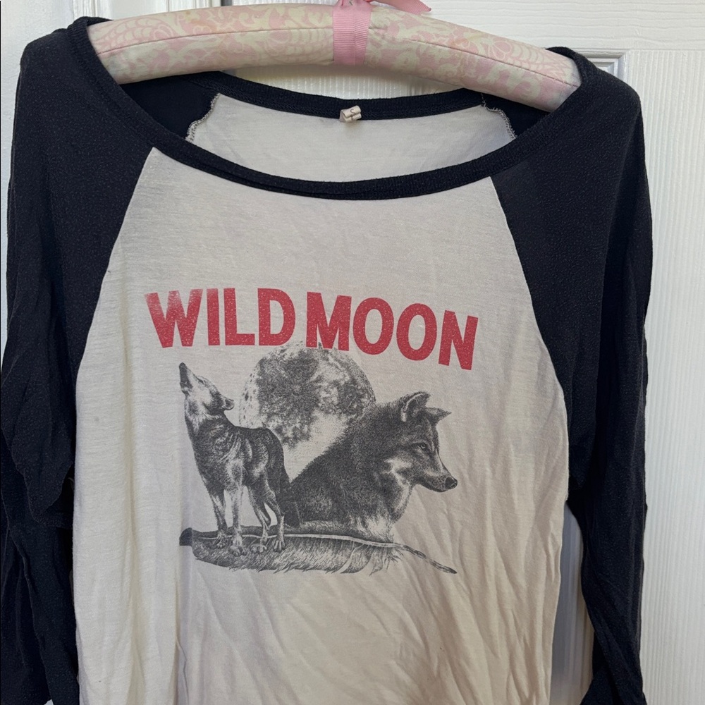 Spell Black and Cream Graphic Tee